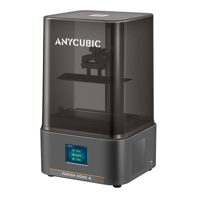 Printer 3D Anycubic Photon Mono 4 AE, ekran 7" 10K, rrëshirë UV, i zi