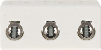 Shirit terminal elektrik SIMET KE-CPO-30A-3P, 76A, 450V, i bardhë