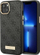 Klliko Guess 4G Logo Plate MagSafe për iPhone 14 Plus 6.7", e zezë