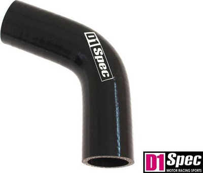 Tub këndor silikoni D1Spec, 67°, 35mm, ngjyrë e zezë