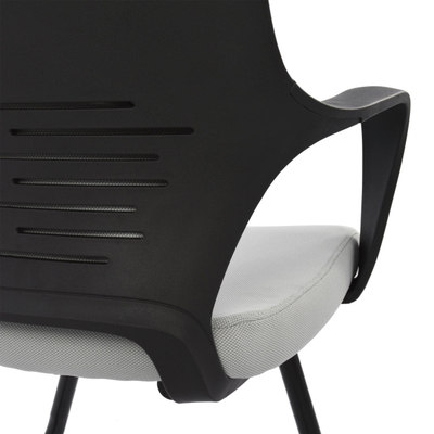 Karrige për konferencë 64×60×94,5 cm (HM1074.21), gri/ zezë