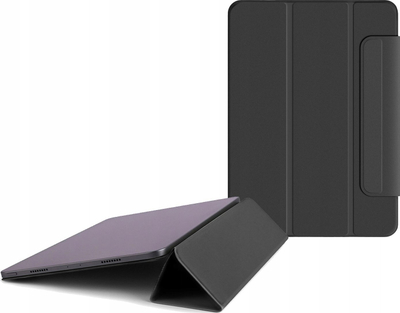 Mbulesë mbrojtëse Pomologic Book Cover për iPad Air 13" M2 2024, funksion stand, gri anthracite