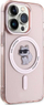 Mbulesë telefoni Karl Lagerfeld IML Choupette, MagSafe, për iPhone 15 Pro, rozë