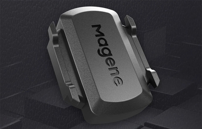 Sensor biçiklete Magene S3 për shpejtësi dhe kadencë, me ANT+ dhe Bluetooth, ngjyrë e zezë