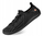 Atlete BRUBECK Barefoot Merino për goca, Zero Drop, nr. 40, të zeza