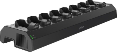Doking stacion Axis W701 Mk II për kamera trupore, i zi