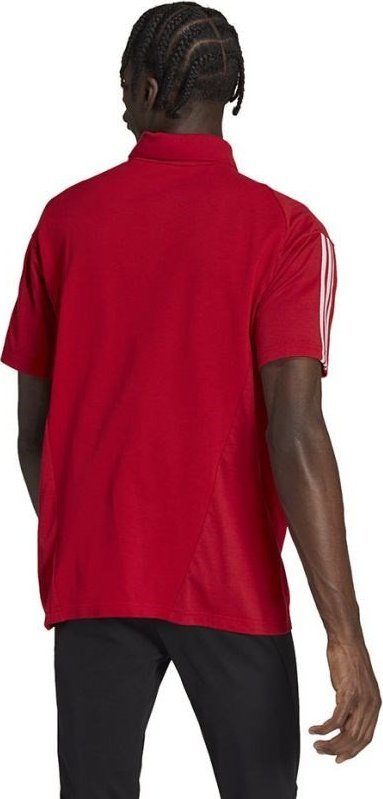 Bluzë polo adidas Tiro 23 Competition M HI3049, për burra, sportive, e kuqe
