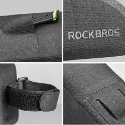 Çantë kornize biçiklete Rockbros AS-019, 1.6L, e papërshkueshme nga uji, e zezë