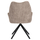 Kolltuk ngrënieje Shai 61x63x93Hcm (HM9844.04), bezhë/ zezë