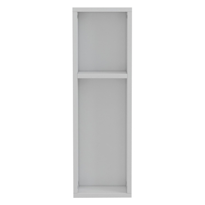 Komodinë anësore muri Bonen 20x15x65Hcm (HM8936.11), bardhë