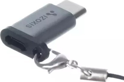 Adapter USB AXAGON RVC-MICRO, USB-C në micro USB 2.0, OTG, gri
