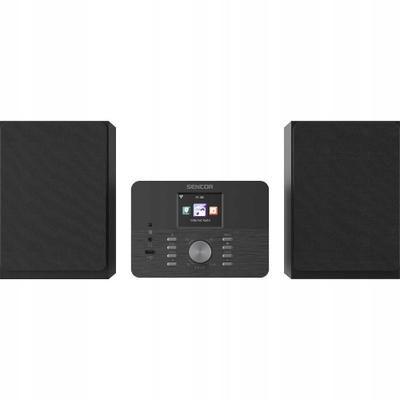 Микро аудио систем Сенкор SMC 5100WDB, 50W, CD MP3 интернет радио DAB Wi Fi, црн