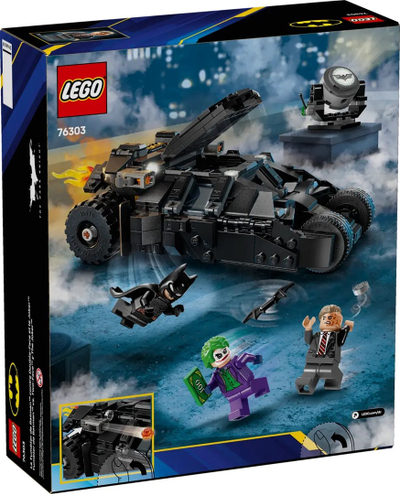 Set lodër LEGO Batman 76303 Tumbler, 429 pjesë, për fëmijë 8+, i zi