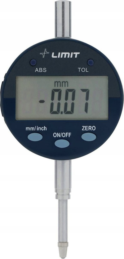 Indikator matës dixhital UN DDA, diapazon 0-25.4 mm, ekran LCD, blu