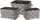 Set shporta ruajtjeje Home Styling Collection STARS, 3 copë, gri
