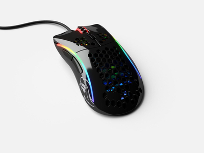 Mouse gaming Glorious Model D, LED, me kabllo, i zi