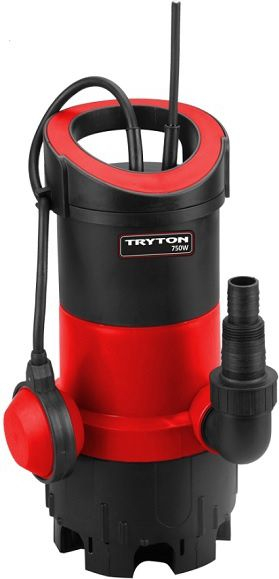 Потопна пумпа Tryton TPB750, 750W, 9m, за чиста и загадена вода