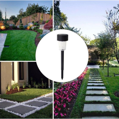 Set llambash diellore për kopsht Saska Garden, 4 copë, LED, plastike, të zeza