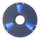 Filament 3D SUNLU Silk PLA Plus, 1.75mm, 1kg, blu metalik