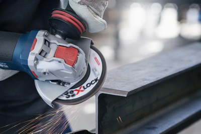 Disk lamelar Bosch X-LOCK X571, 125 mm, granulim G120