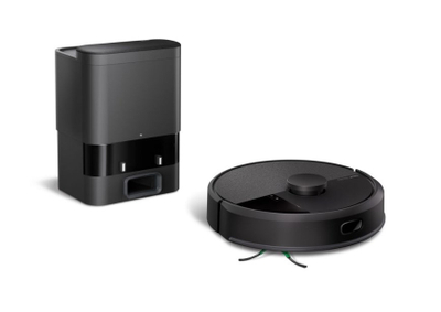 Robot fshesë me korrent iRobot Roomba Combo 105+, bazë vetë‑pastruese, Wi‑Fi, i zi