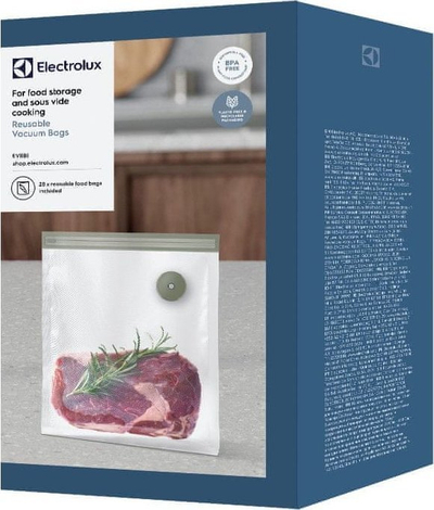 Set me qese vakumi Electrolux EVRB1, 20 copë, për EVFK1 EVFK1+ EVSK1