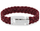 Byzylyk për meshkuj Tommy Hilfiger 2790519, 21 cm, i kuq/argjendtë