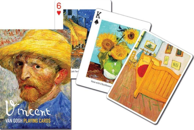Letra loje Piatnik Van Gogh, set me 1 pako, shumëngjyrëshe