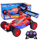 Makina garuese me telekomandë Lean Toys Hero Racing, 2.4G, me drita dhe tinguj, e kuqe