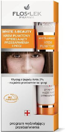 Krem kundër shenjave Floslek White and Beauty, 20ml