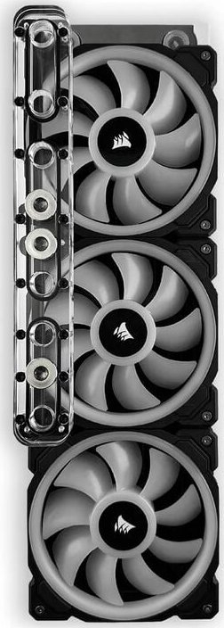 Distroplate për ftohje me ujë Stealkey CubeTube 240mm, akrilik, i tejdukshëm