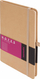 Fletore Antra Notes Memofix A5, grid, kapak eco leather, e zezë