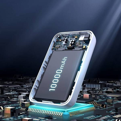Powerbank Joyroom JR-W020 Mini Magnetic MagSafe Wireless 10000 mAh (JYR037BLK), i zi