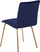 Set karrigesh për ngrënie RUBIO Velvet, 2 copë, metal, blu e errët