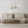 Lampë varëse TK Lighting Eco 5771, 3xE27, dru dhe tekstil, bezhë