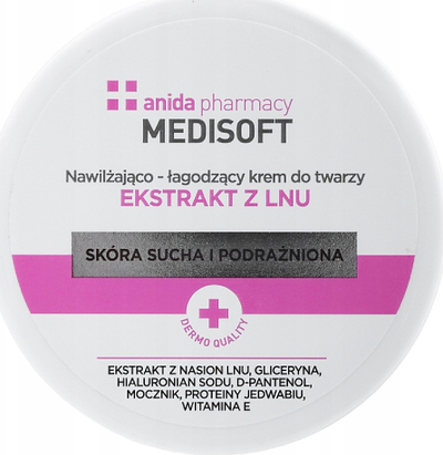 Krem fytyre Anida Medisoft, me ekstrakt liri, 100 ml