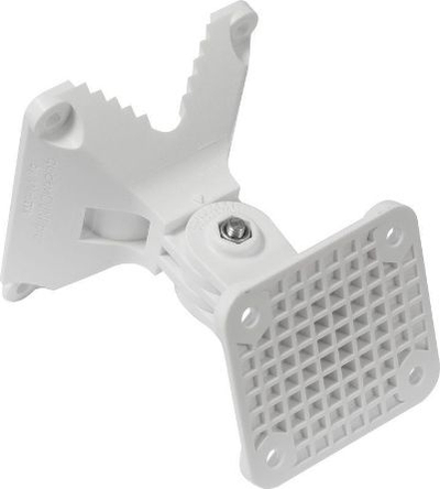 Ѕиден адаптер за антени MikroTik quickMOUNT Pro LHG MT QMP-LHG, за антени LHG, бел