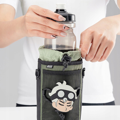 Çantë shishe Rockbros Bottle Bag Tourist 1L, me rrip shpatulle, jeshile