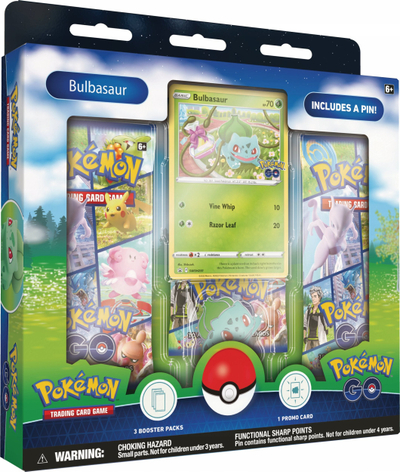 Set letra Pokémon TCG Pokémon GO Pin Collection Squirtle, 3 booster packs, kartë promo