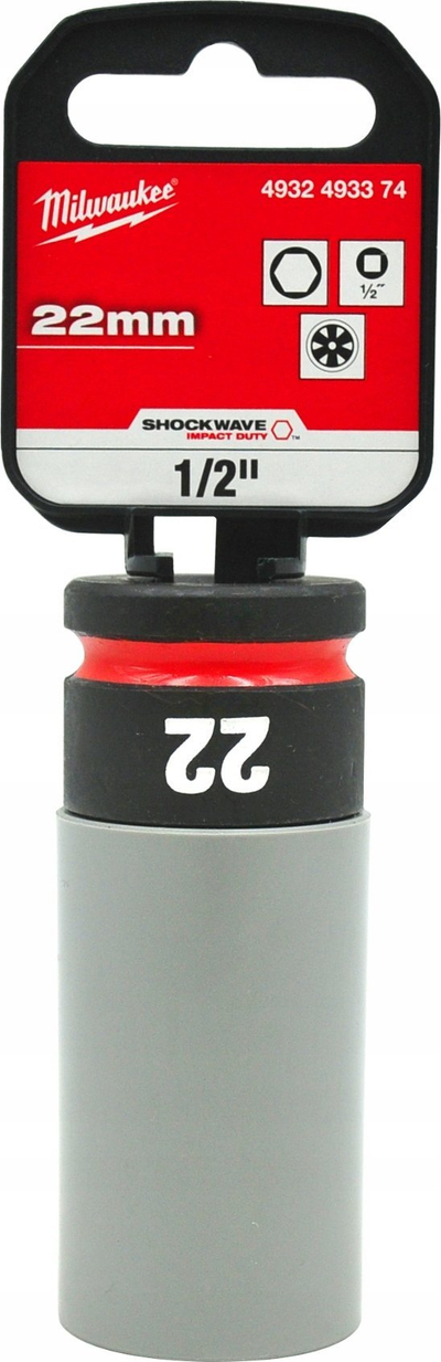 Çelës goditës për felne Hikoki, 1/2", 22mm, i zi