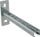 Konsolë muri RapidRail WM0, 27 x 18mm, 150mm, çelik i galvanizum