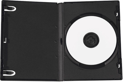 Kuti DVD MediaRange BOX30, 5 copë, për 1 disk, të zeza