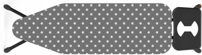 Dërrasë hekurosjeje Promis PKD50 STAR, 120x38cm, lartësi e rregullueshme, gri me yje