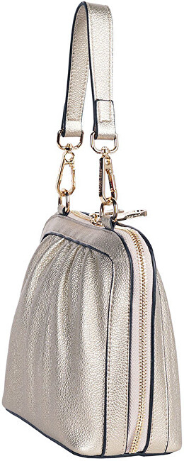 Çantë crossbody Pepe Moll Soraya 252476, metalike, argjendi