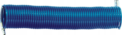 Zorrë spirale pneumatike PA, 8x6mm, 15m, me lidhëse