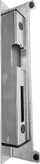 Kasetë për pllakë goditëse Orno Long H350, për profil 40x40 mm, metal i galvanizuar