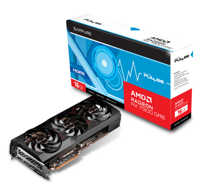 Kartë grafike Sapphire PULSE AMD Radeon™ RX 7900 GRE, 16GB, GDDR6