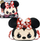 Çantë shpatulle interaktive Purse Pets Disney Minnie Mouse, 30 tinguj, për vajza, e zezë kuqe