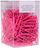 Kapëse letrash Victory Office Products 60286H300-095, 28mm, 300 copë, neon rozë