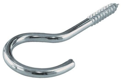 Set grepa të lakuar Suki Bended Hook, 30x2.6x12x8 mm, inoks A2, 4 copë, argjendtë